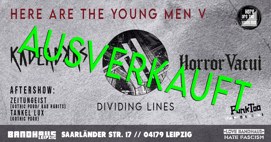 AUSVERKAUFT! Here Are The Young Men Vol. V